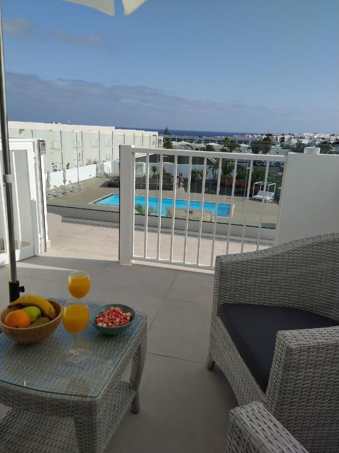 Apartment Namaste- Amazing Sea View & Infinity Pool - Good Wifi - Smart Tv-Residence Senator Costa Teguise Dış mekan fotoğraf